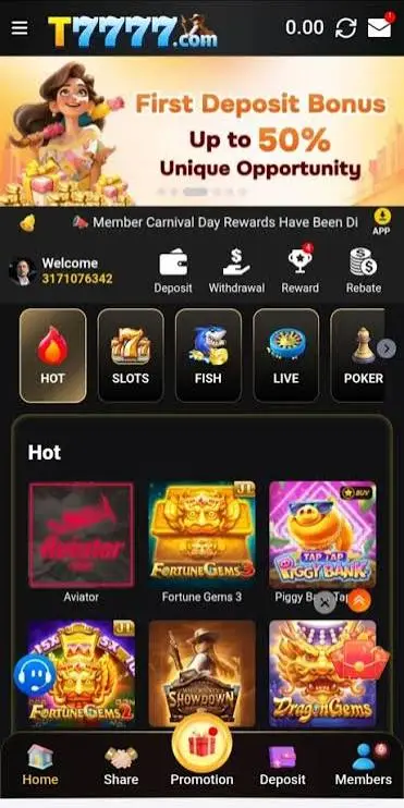 T7777 game apk